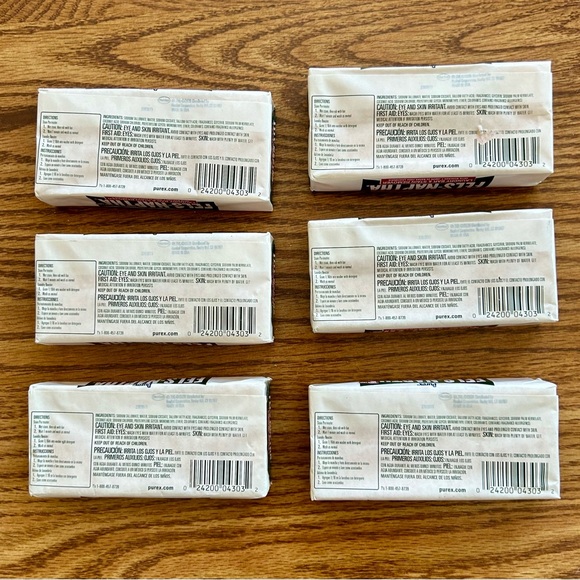 Fels Naphtha purex soap, 6 bars - Picture 2 of 2